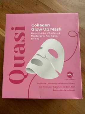 Collagen Glow Up Mask - Pink Hydrating Sheet Mask
